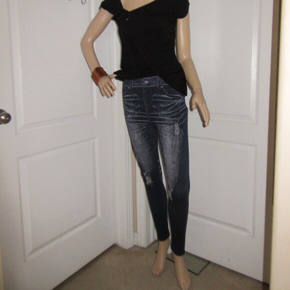 Legging Pro Jean Look One Size - Picture 3 of 11